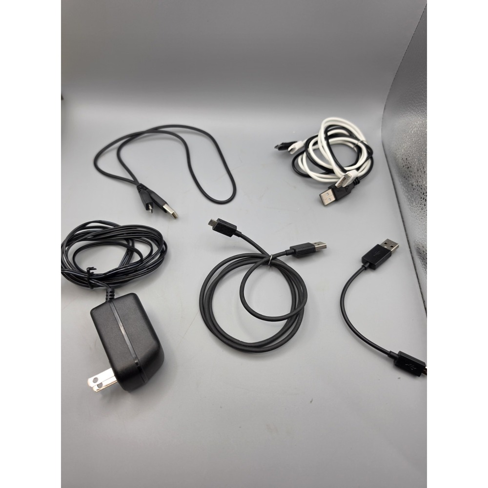 Mixed USB Cable Lot USB-A Micro USB Mini USB USB-C Charging Data Cords